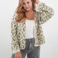 Knit Cardigan Leo - Khaki/Beige