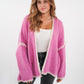 Knit Cardigan strawberry and cream - Pink