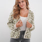 Knit Cardigan Leo - Khaki/Beige