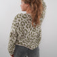 Knit Cardigan Leo - Khaki/Beige