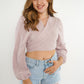 Wickelbluse Musselin Matilda - wildrose