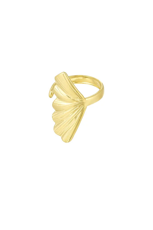 The Wing Ring - Gold Silber