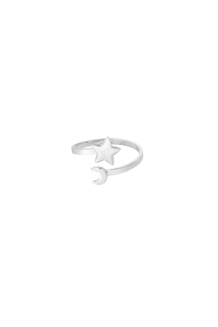 Starry Night Ring - Gold Silber