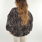 Bomberjacke Leopard - braun