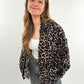 Bomberjacke Leopard - braun