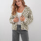 Knit Cardigan Leo - Khaki/Beige