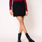 Dear London Wrap Mini Skort - Schwarz