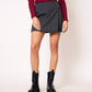 Dear London Wrap Mini Skort - Dunkelgrau