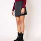 Dear London Wrap Mini Skort - Dunkelgrau