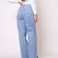 Wide Leg Jeans Claire - Denim Blue