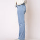 Straight Leg Jeans - Denim Blue