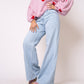 LUCKY DEAL 1227 Wide Leg Jeans Mathilda - Light Blue - vom Umtausch ausgeschlossen -