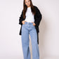 Wide Leg Jeans Claire - Denim Blue