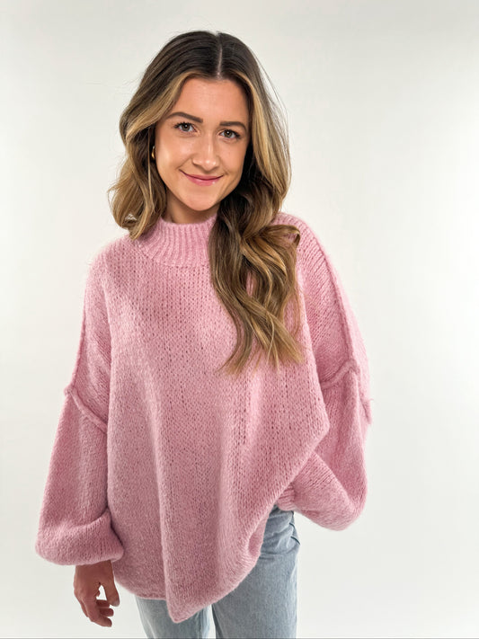 Strickpullover Felina - hellrosa