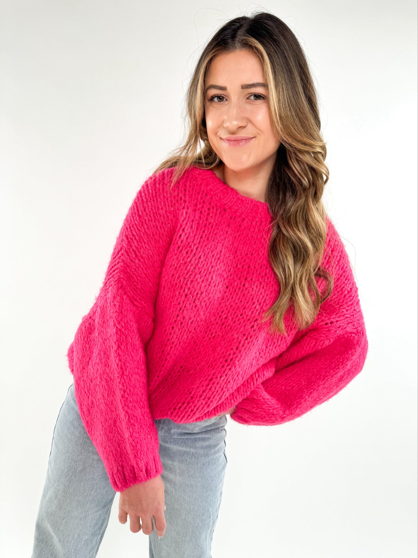 ZWEITELIEBE 143 Pullover Preppy - rosa - vom Umtausch ausgeschlossen -