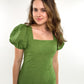 Somewhere Sunny Dress - green