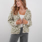 Knit Cardigan Leo - Khaki/Beige