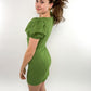 Somewhere Sunny Dress - green