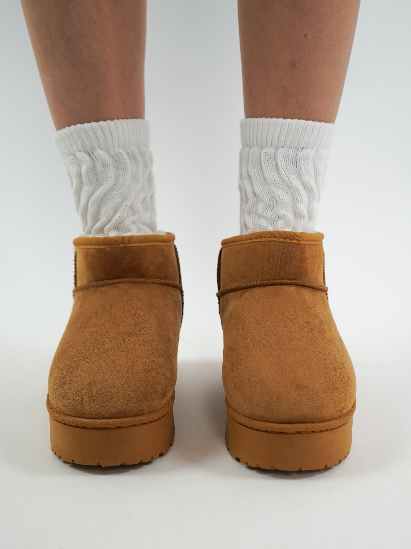 Classic Mini Boots - Camel