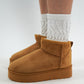 Classic Mini Boots - Camel