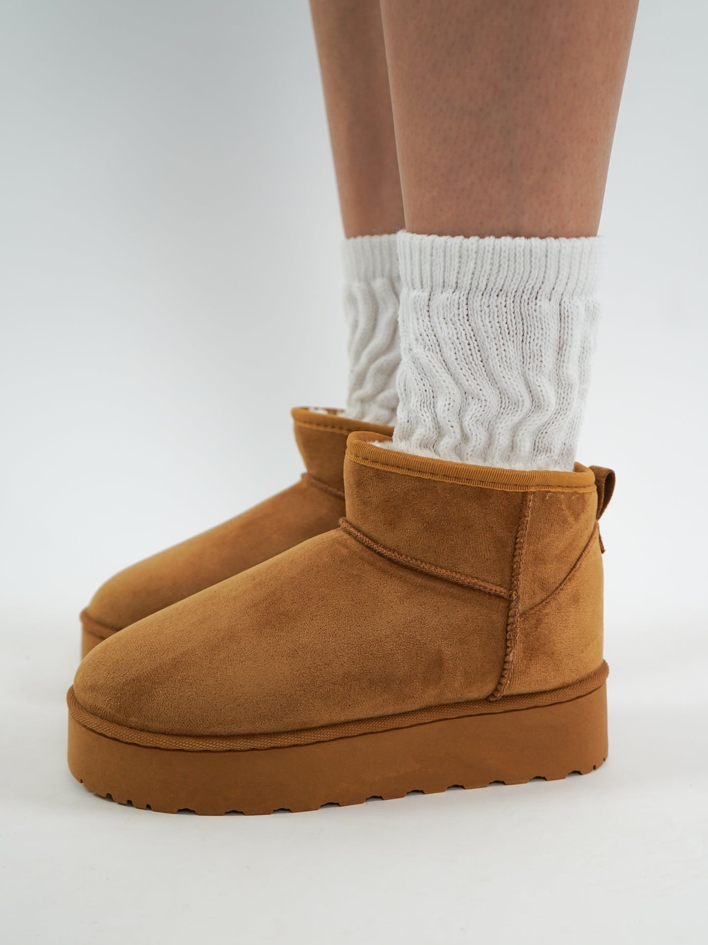 Classic Mini Boots - Camel