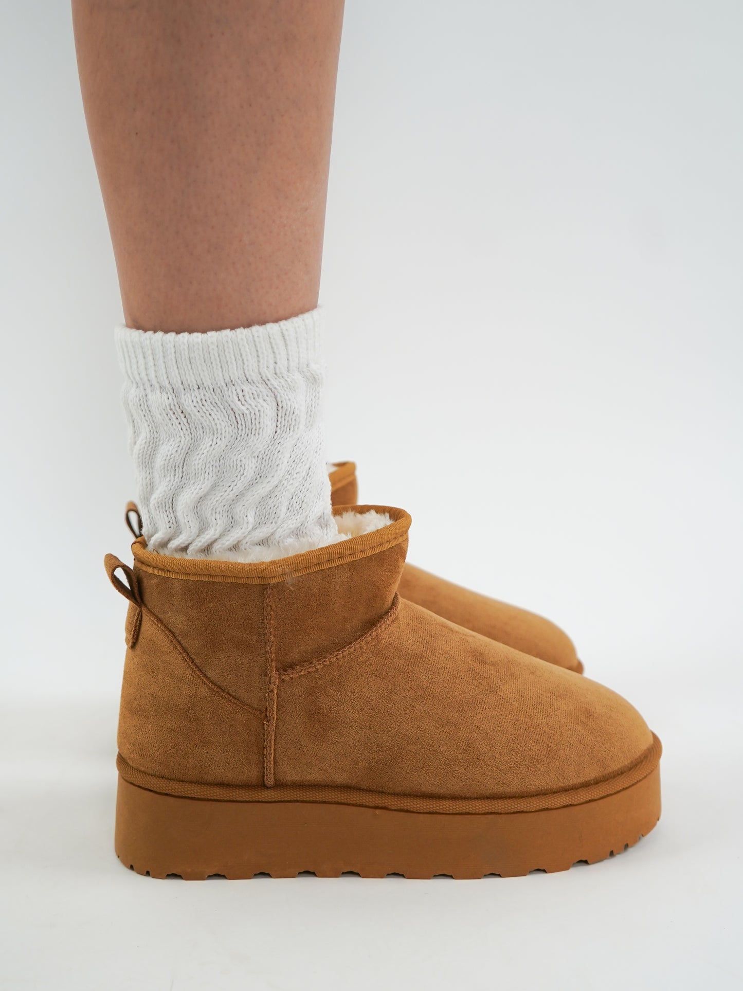 Classic Mini Boots - Camel