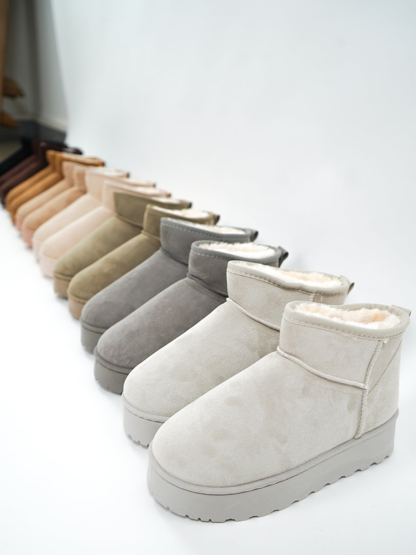 Classic Mini Boots - Ciment Grey