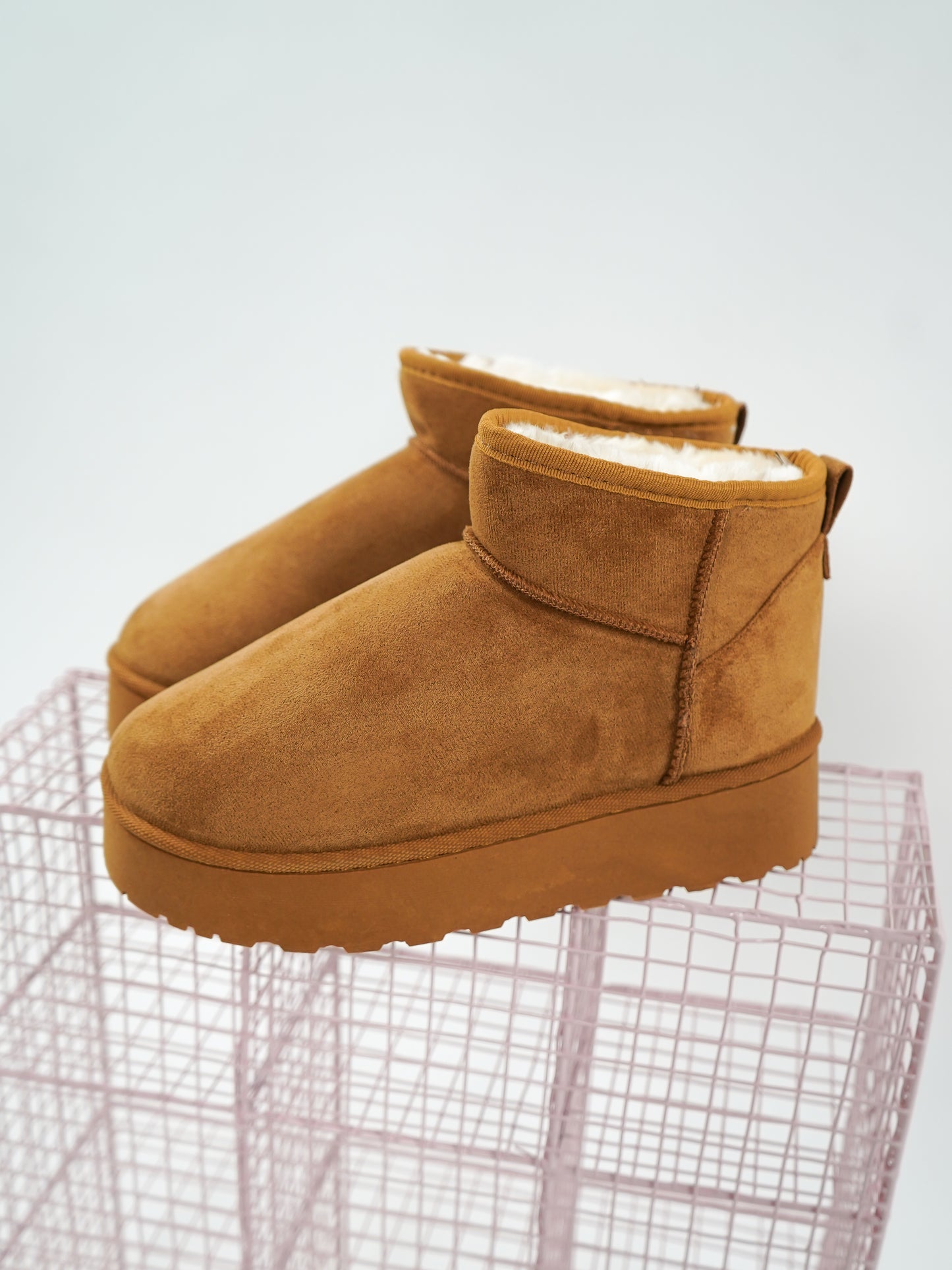 Classic Mini Boots - Camel