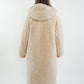 Two in One Winterjacke -  Schwarz/Creme