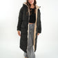 Two in One Winterjacke -  Schwarz/Creme