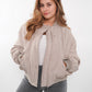 ZWEITELIBE 831 Bomberjacke Cold Days - Beige- Vom Umtausch ausgeschlossen