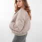 ZWEITELIEBE 882 Bomberjacke Cold Days - Beige - vom Umtausch ausgeschlossen -