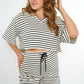 Stripe Me Up Shirt - weiss