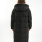 Two in One Winterjacke -  Schwarz/Creme