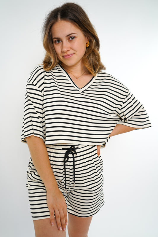 Stripe Me Up Shirt - weiss