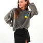 Freshly Squeezed Summer Sweatshirt - Washed Schwarz