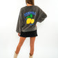 Freshly Squeezed Summer Sweatshirt - Washed Schwarz