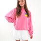 Freshly Squeezed Summer Sweatshirt - Rosa