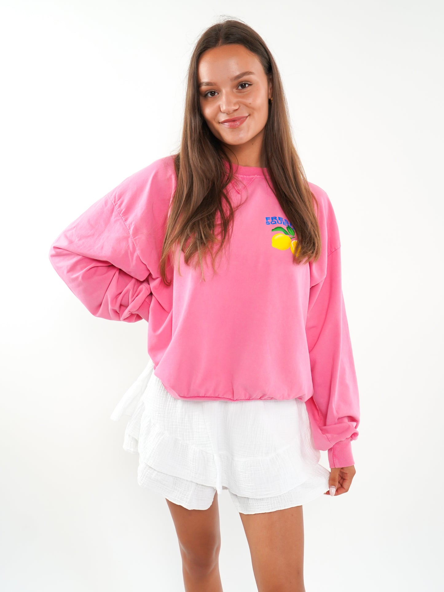 Freshly Squeezed Summer Sweatshirt - Rosa