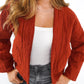 Musselin Steppjacke Valerie - Rostbraun