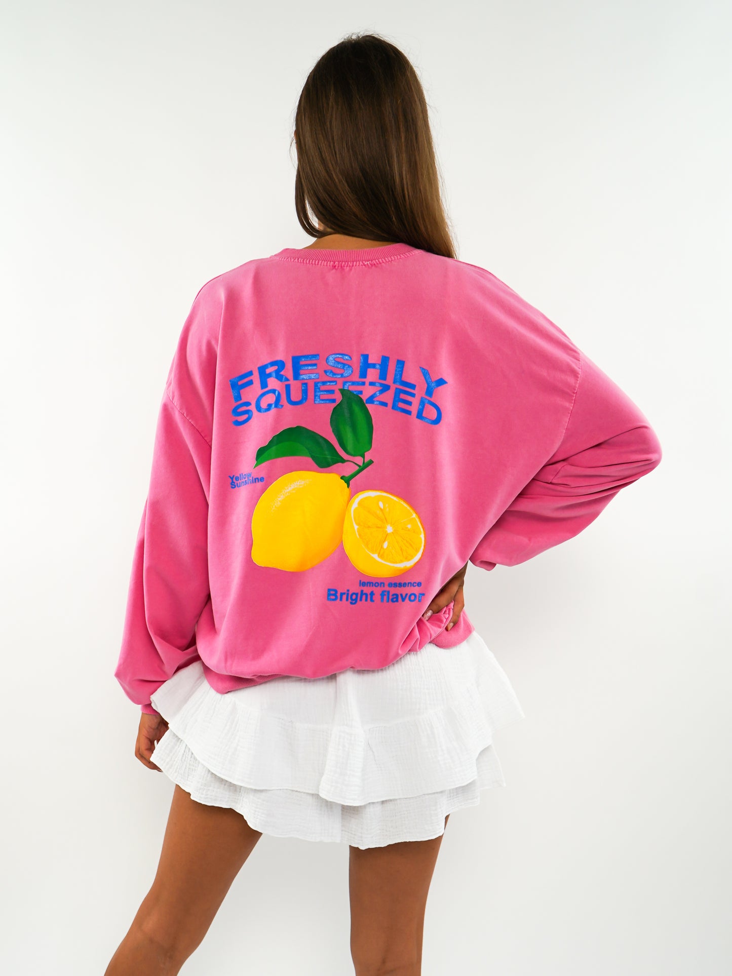 Freshly Squeezed Summer Sweatshirt - Rosa