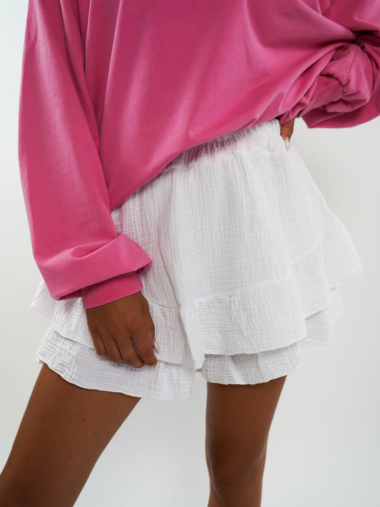 Cotton Skort - Weiß