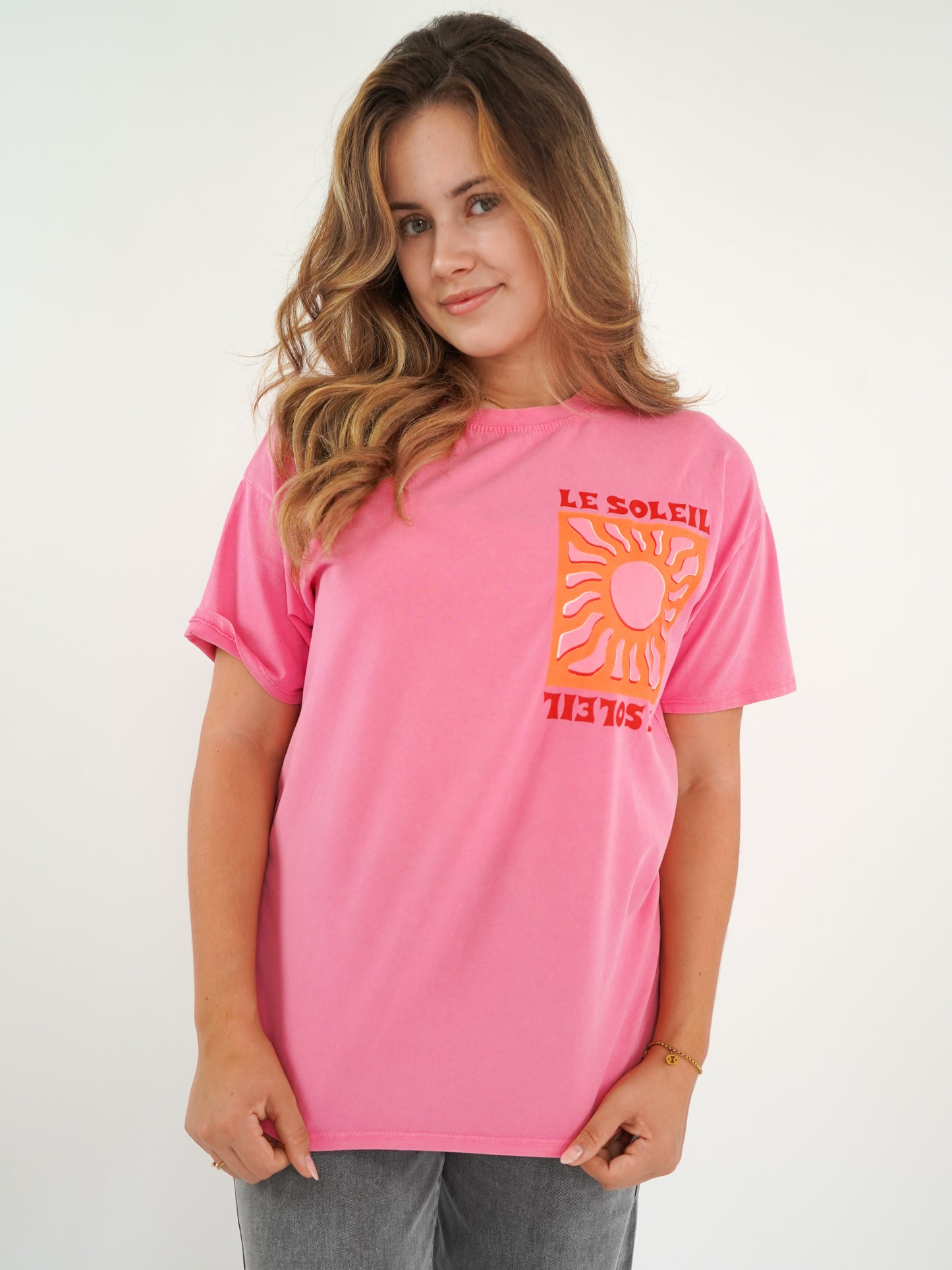 LE SOLEIL T-Shirt - Pink