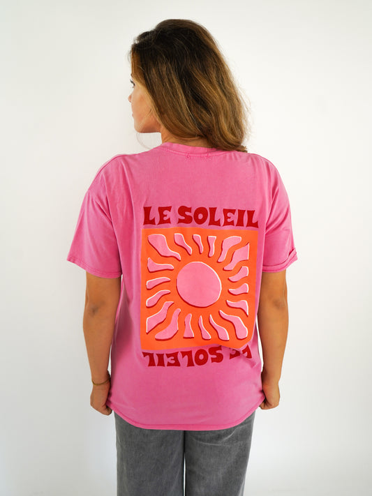 ZWEITELIEBE 719-LE SOLEIL T-Shirt - Pink- Vom Umtausch ausgeschlossen