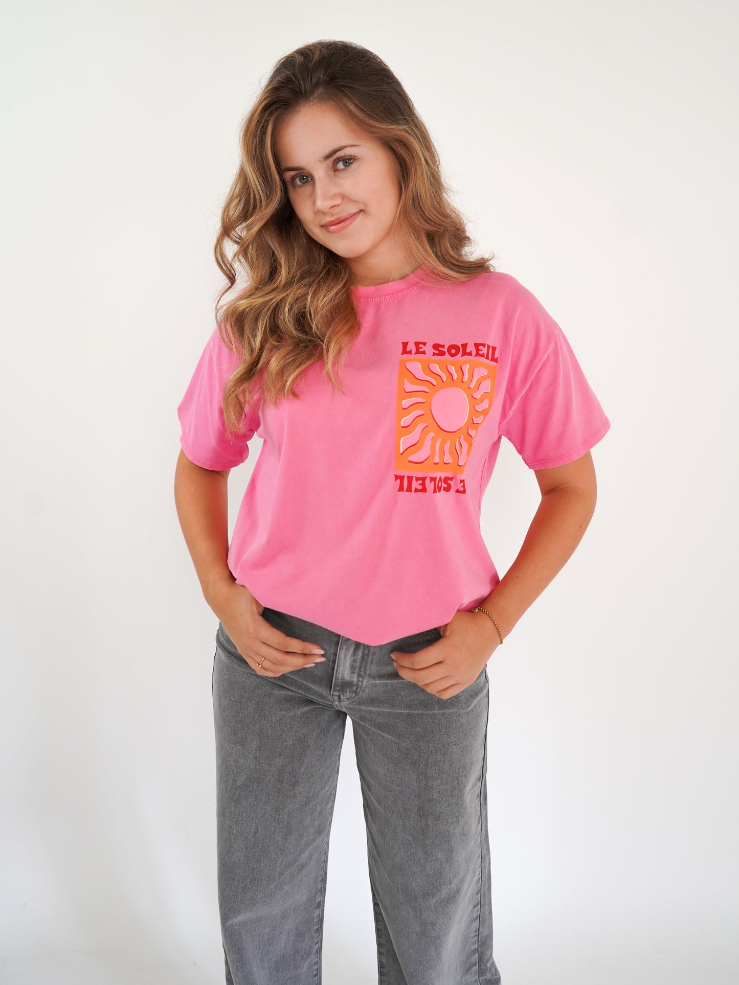 LE SOLEIL T-Shirt - Pink