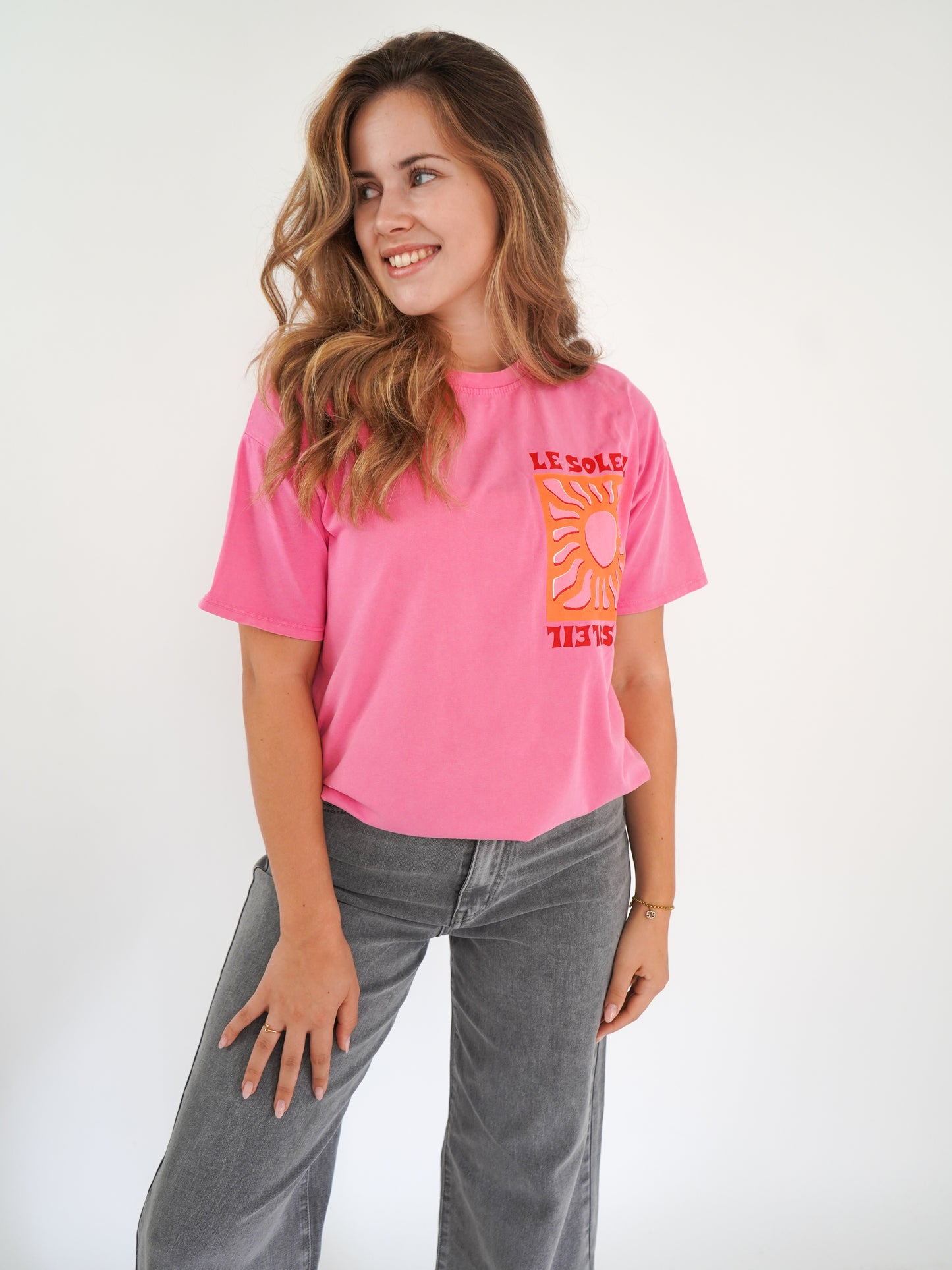 LE SOLEIL T-Shirt - Pink