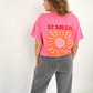 LE SOLEIL T-Shirt - Pink