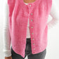 Marta Weste Knit - French Rose