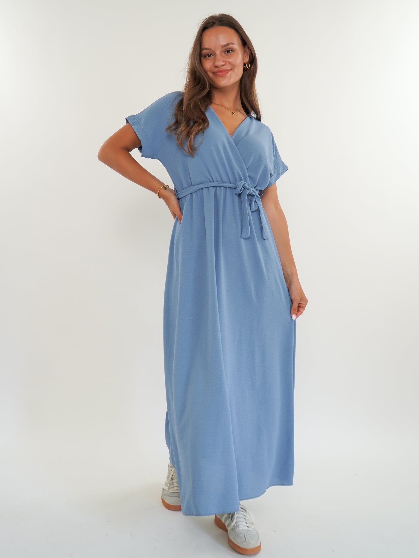 Midikleid Frida - Sommerblau