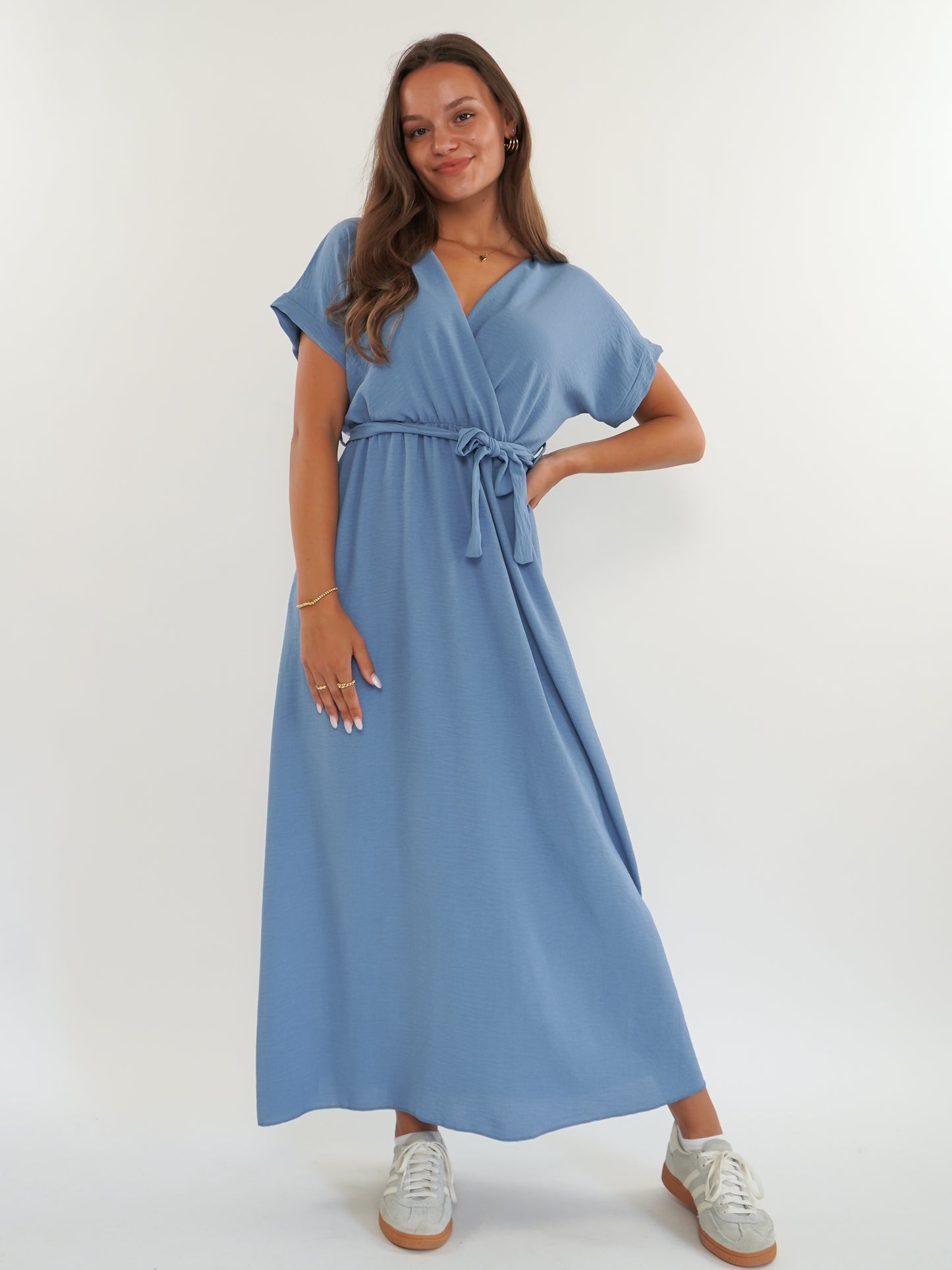 Midikleid Frida - Sommerblau